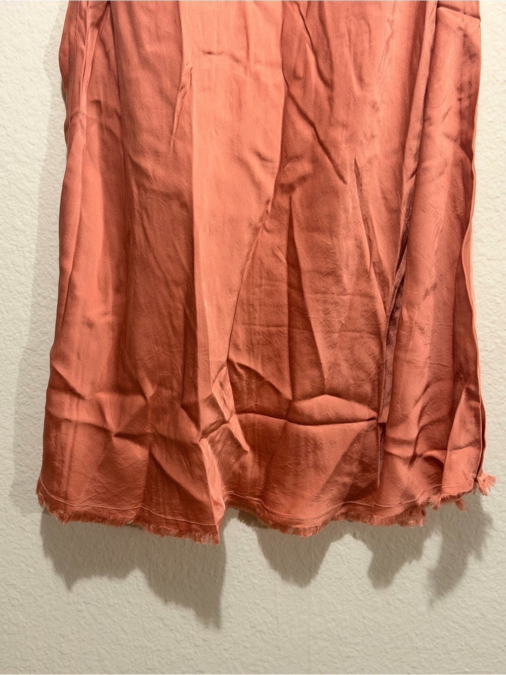 Nation LTD Dusty Rose Satin Slip Dress - Picture 6 of 6